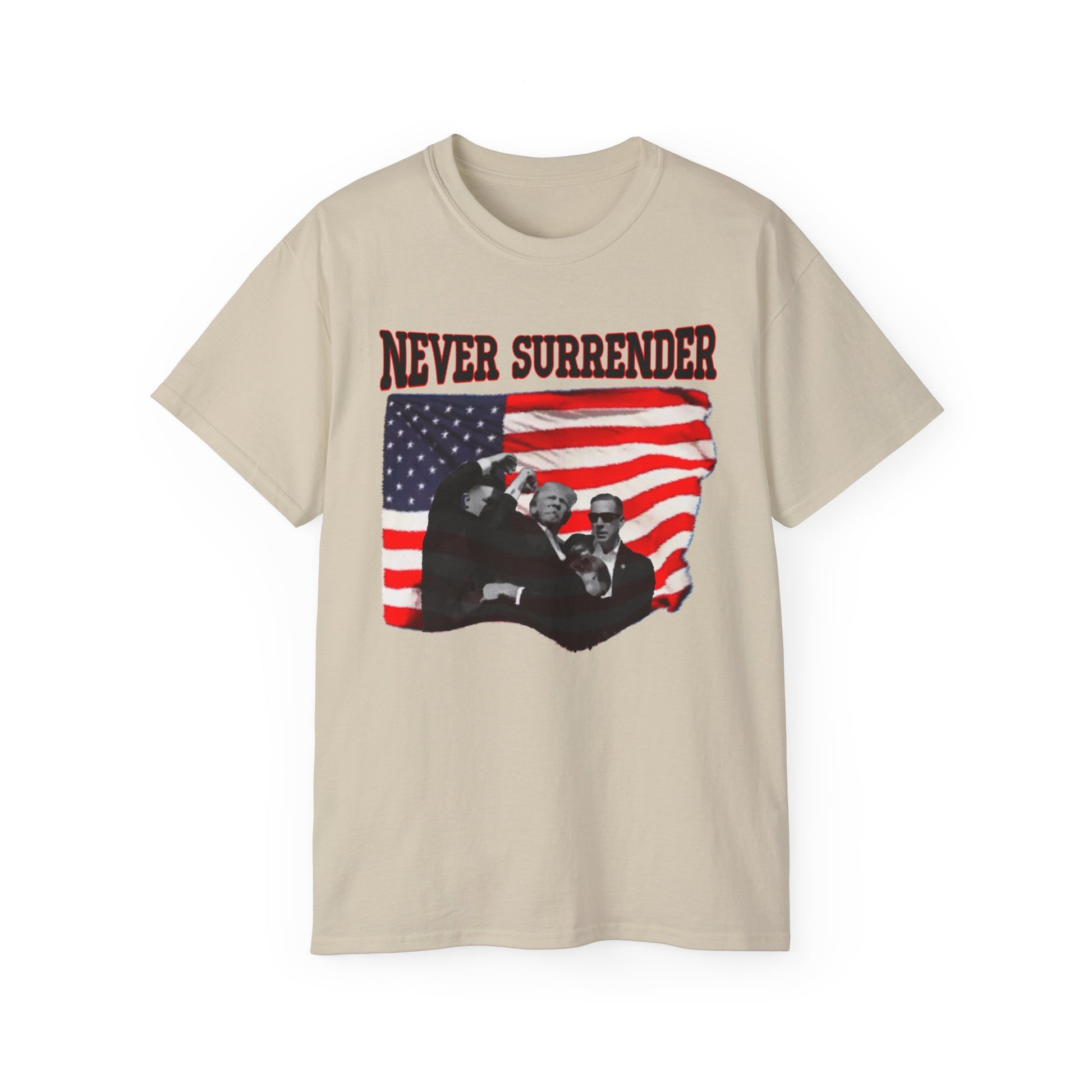 Never Surrender Ultra Cotton Tee - Unisex