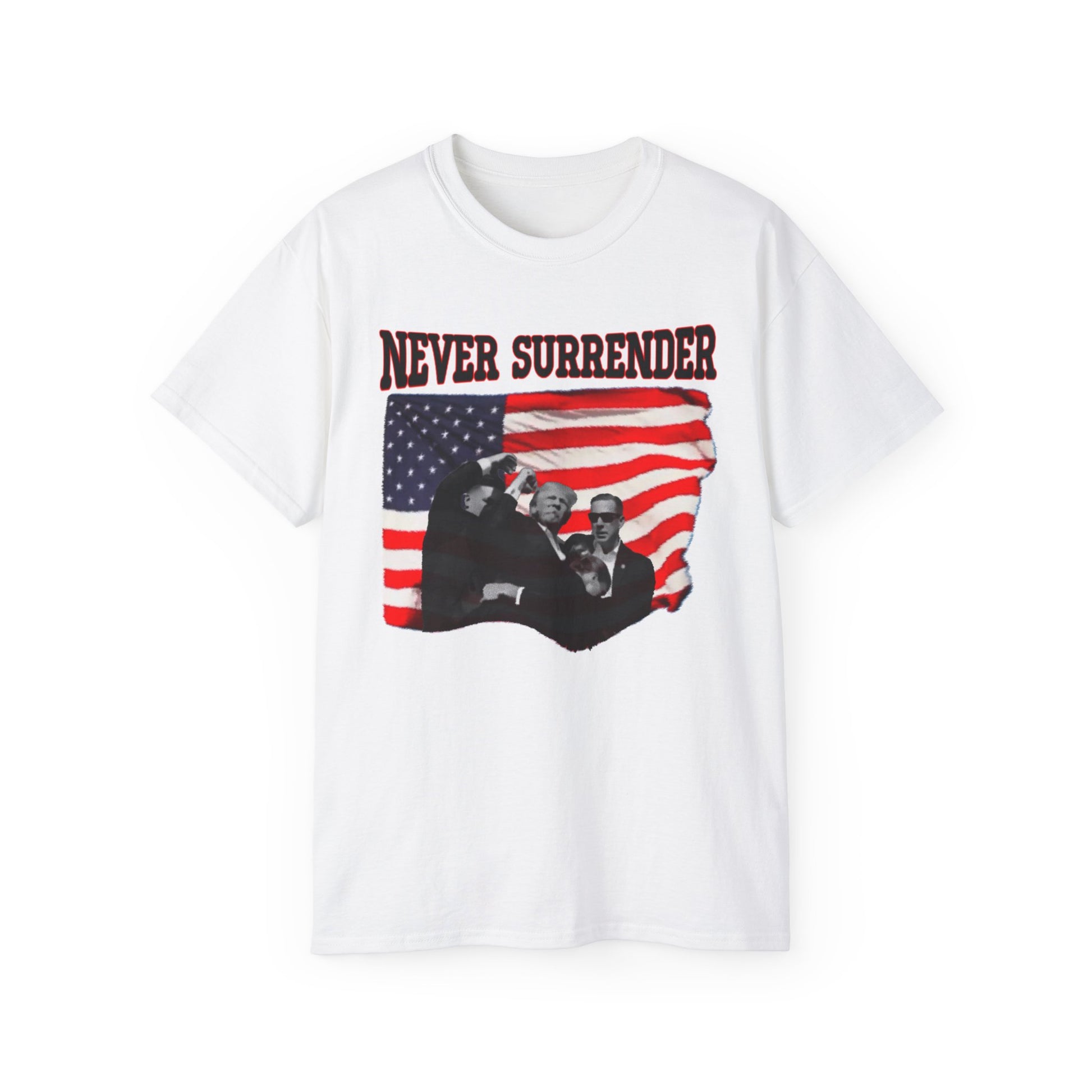 Never Surrender Ultra Cotton Tee - Unisex
