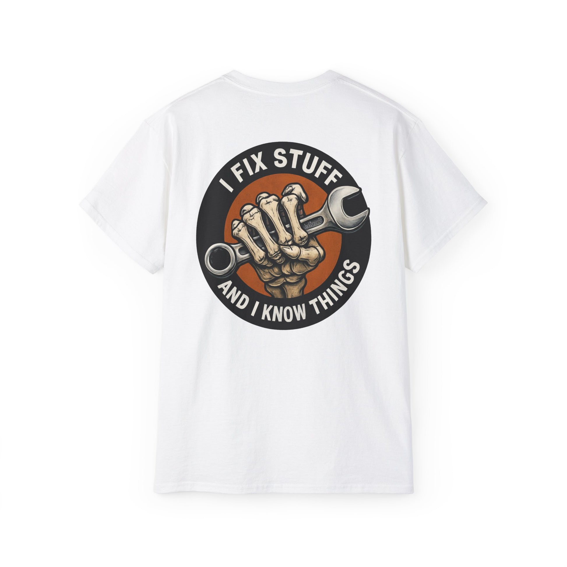 Boomer Wrench Master – I Fix Stuff & Know Things Unisex Tee