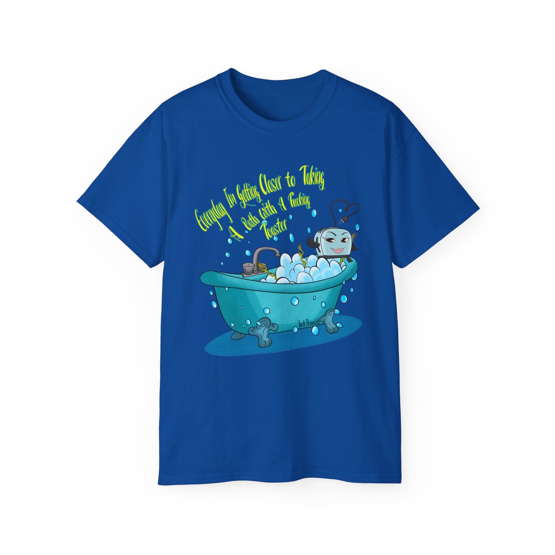 Relaxing Bathtub Tee - Perfect for Cozy Nights, Gift for Bath Lovers, Homewear, Feel Good Apparel, Fun Gift Idea