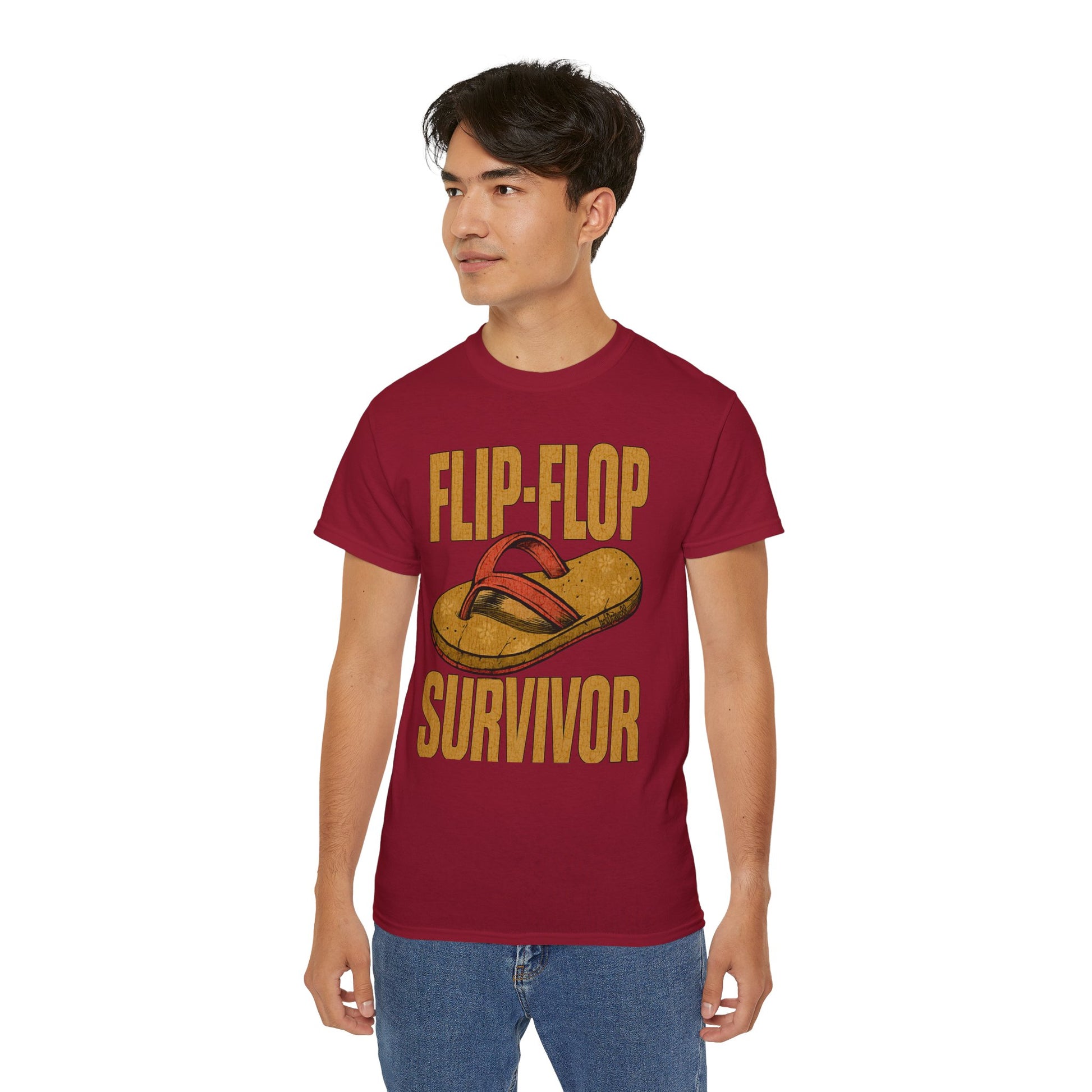Flip Flop Survivor 2 Unisex Ultra Cotton Tee