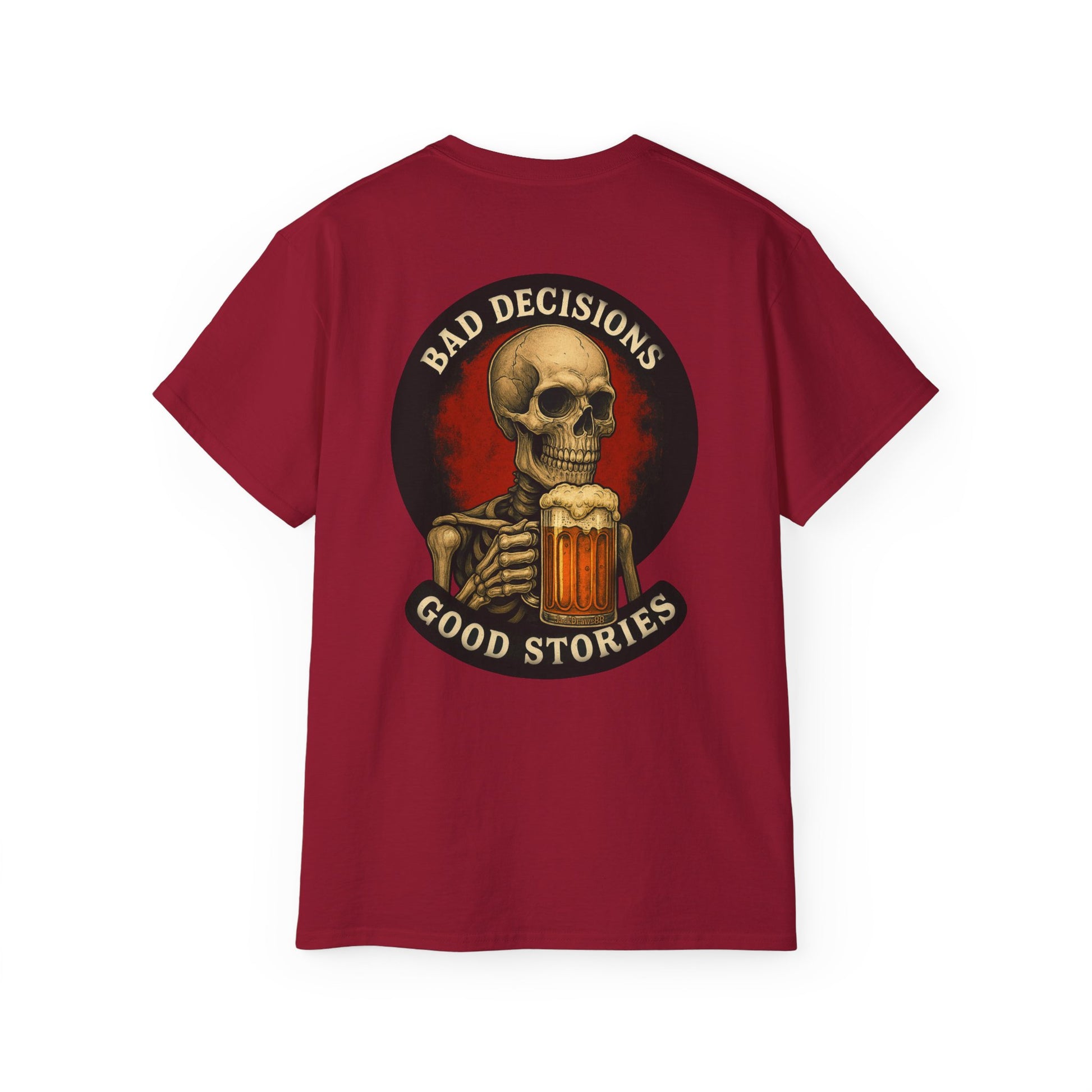 Bad Decisions Make Good Stories – Reaper Trike, Unisex Tee