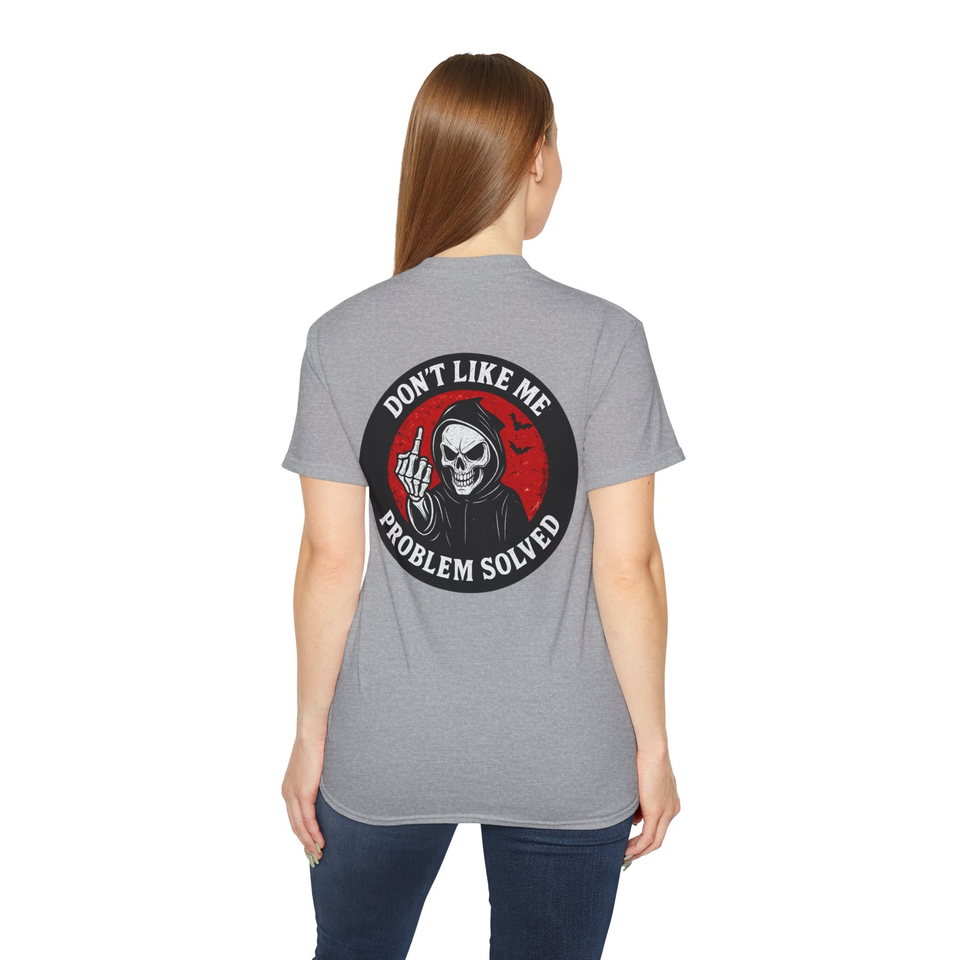 Reaper Attitude – Don’t Like Me, Problem Solved, Unisex Tee