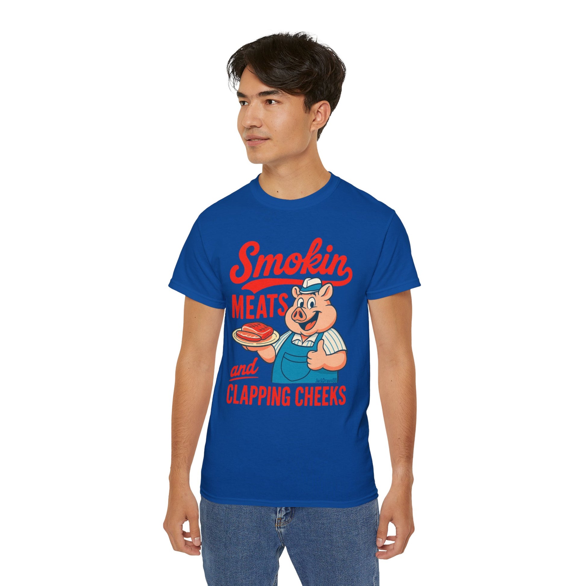 Smokin' Meats & Clapping Cheeks Tee,