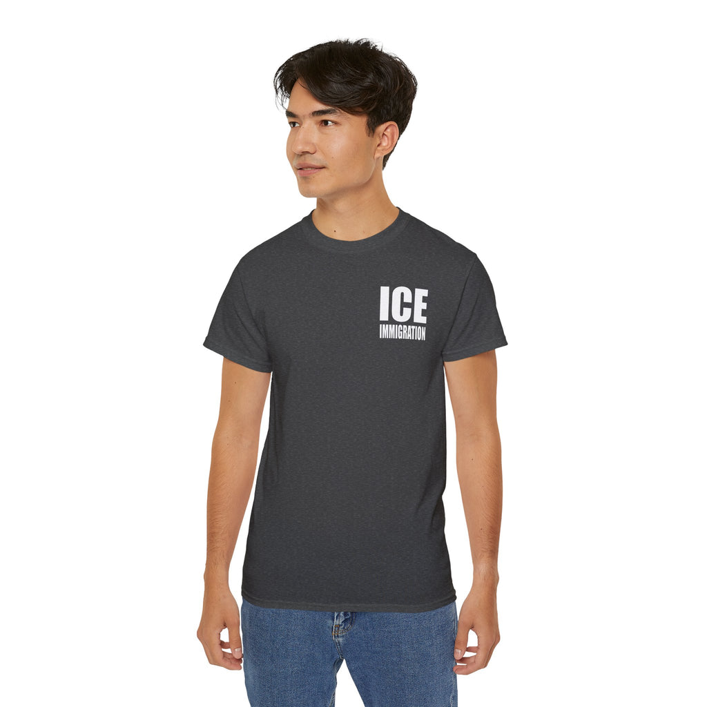 ICE Immigration, Unisex Ultra Cotton Tee