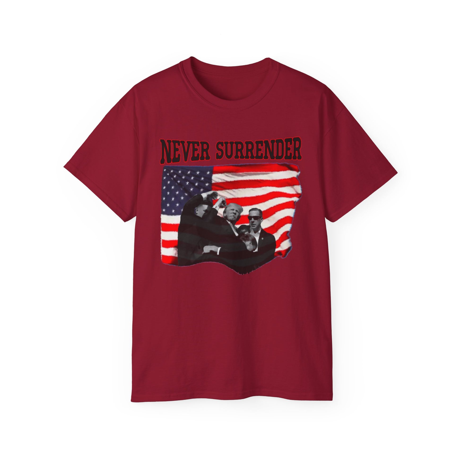 Never Surrender Ultra Cotton Tee - Unisex