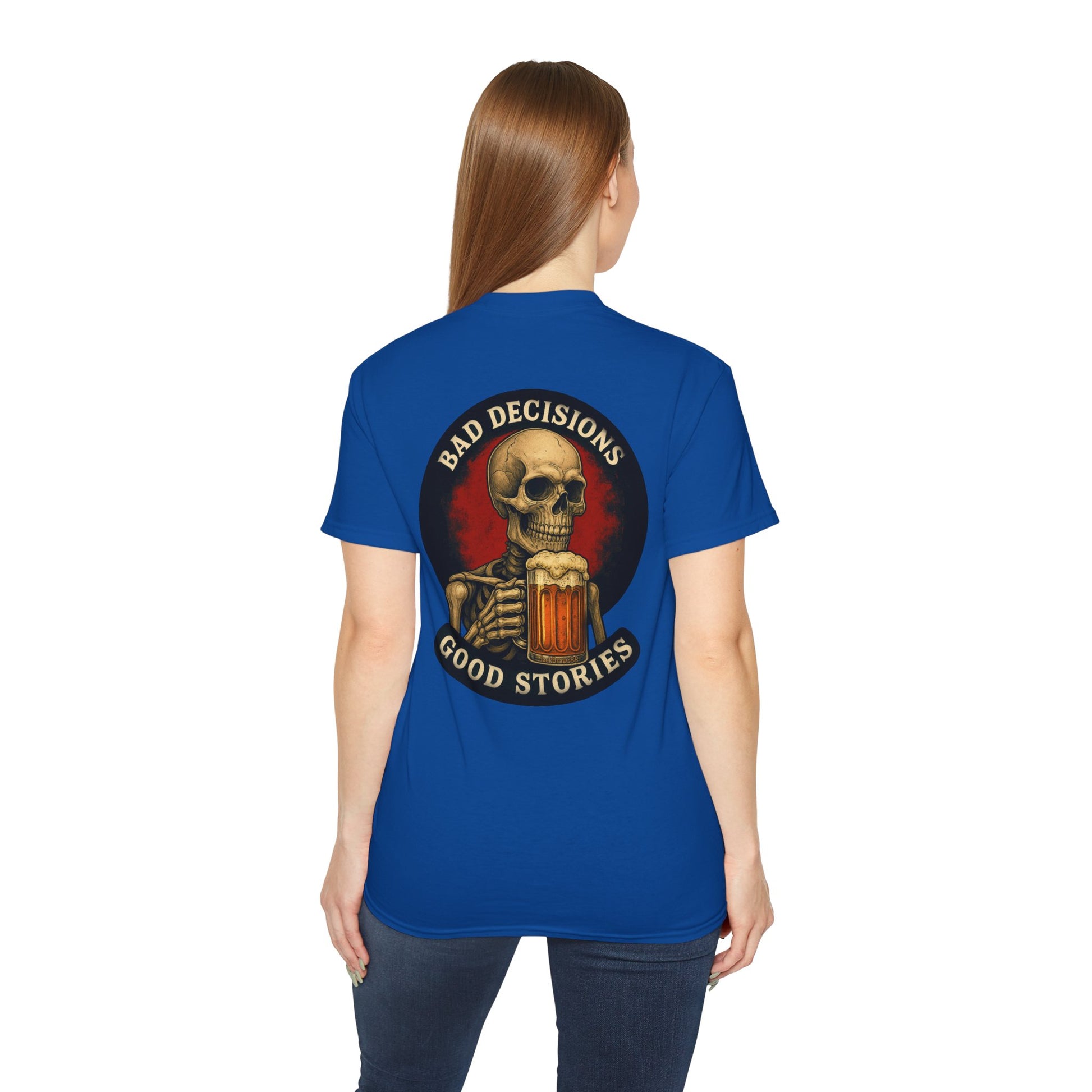 Bad Decisions Make Good Stories – Reaper Trike, Unisex Tee