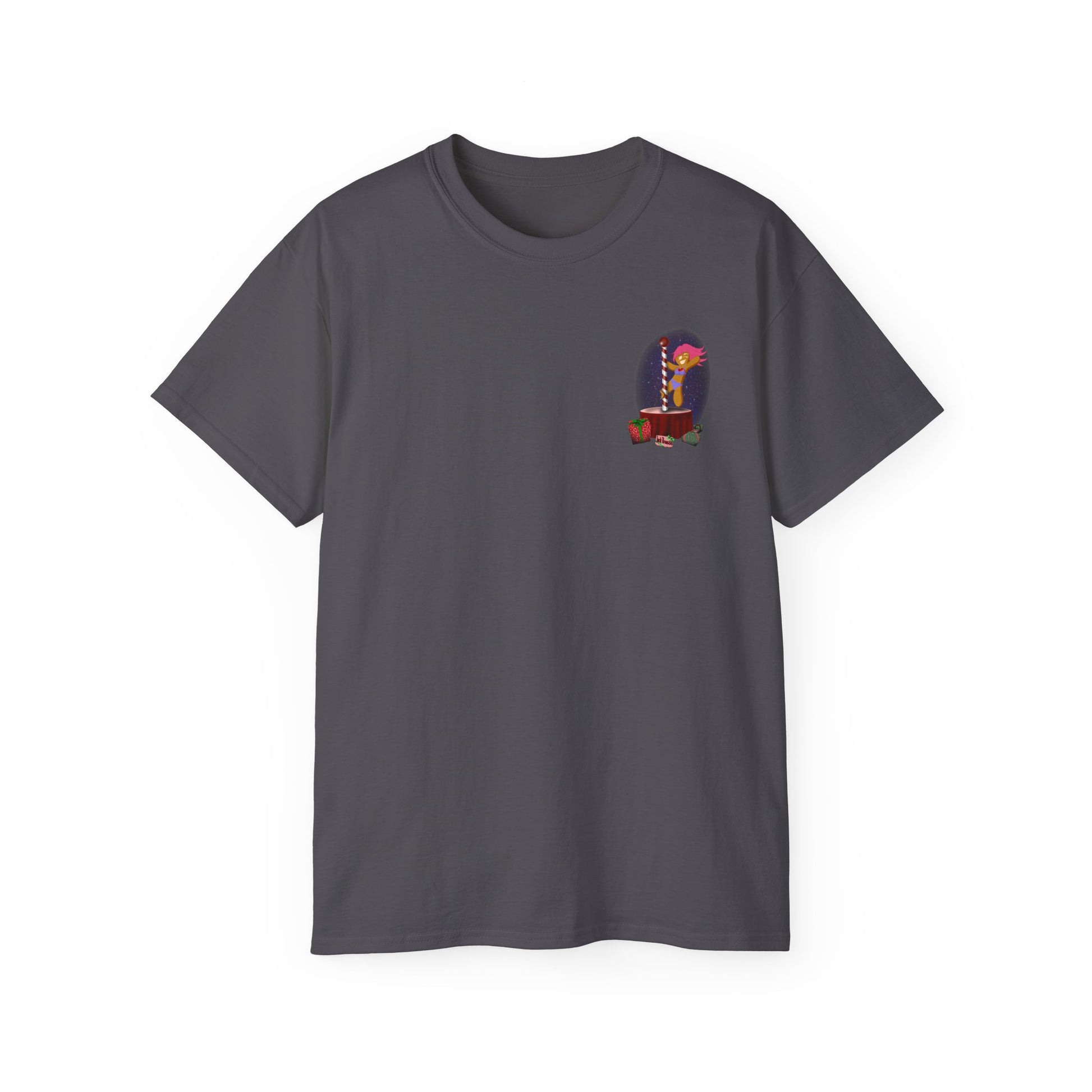 🎄 Ho Ho Ho Gingerbread Strippers – Naughty Holiday Pole Dance, Unisex Cotton T-Shirt