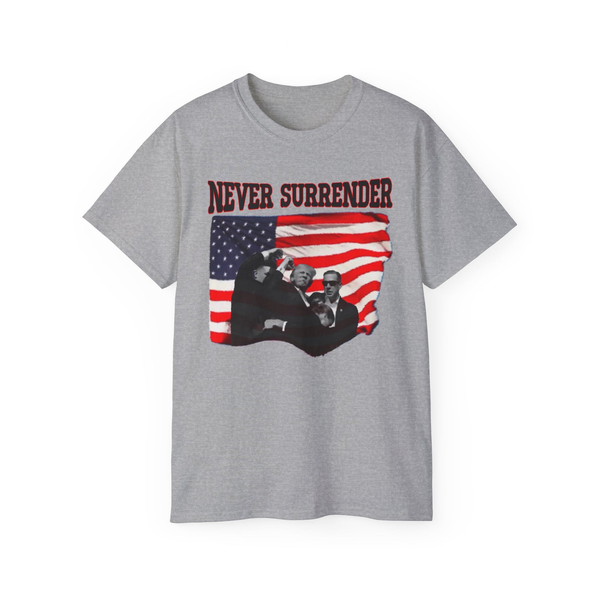 Never Surrender Ultra Cotton Tee - Unisex