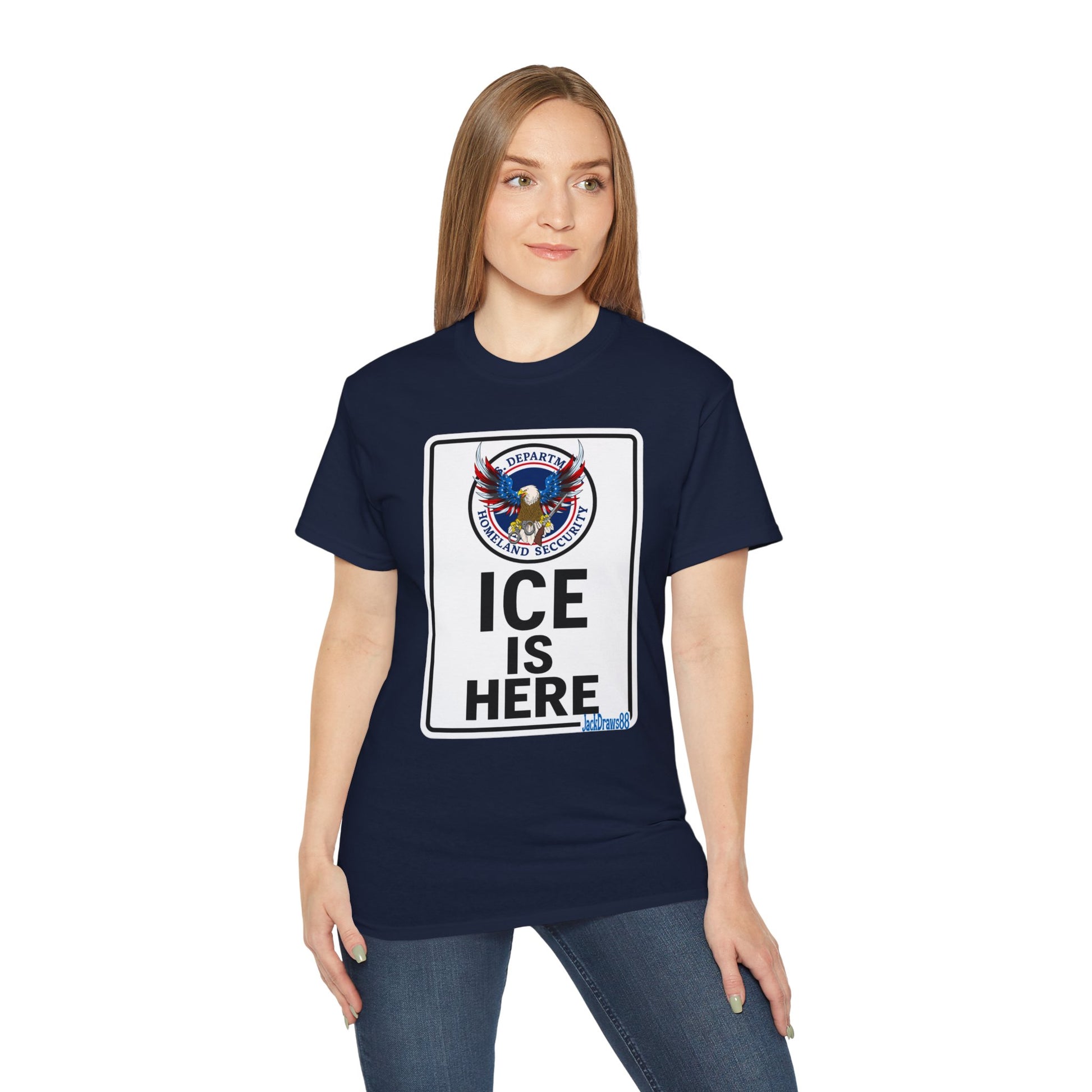 Operation ICE Presence, Unisex Cotton Tee