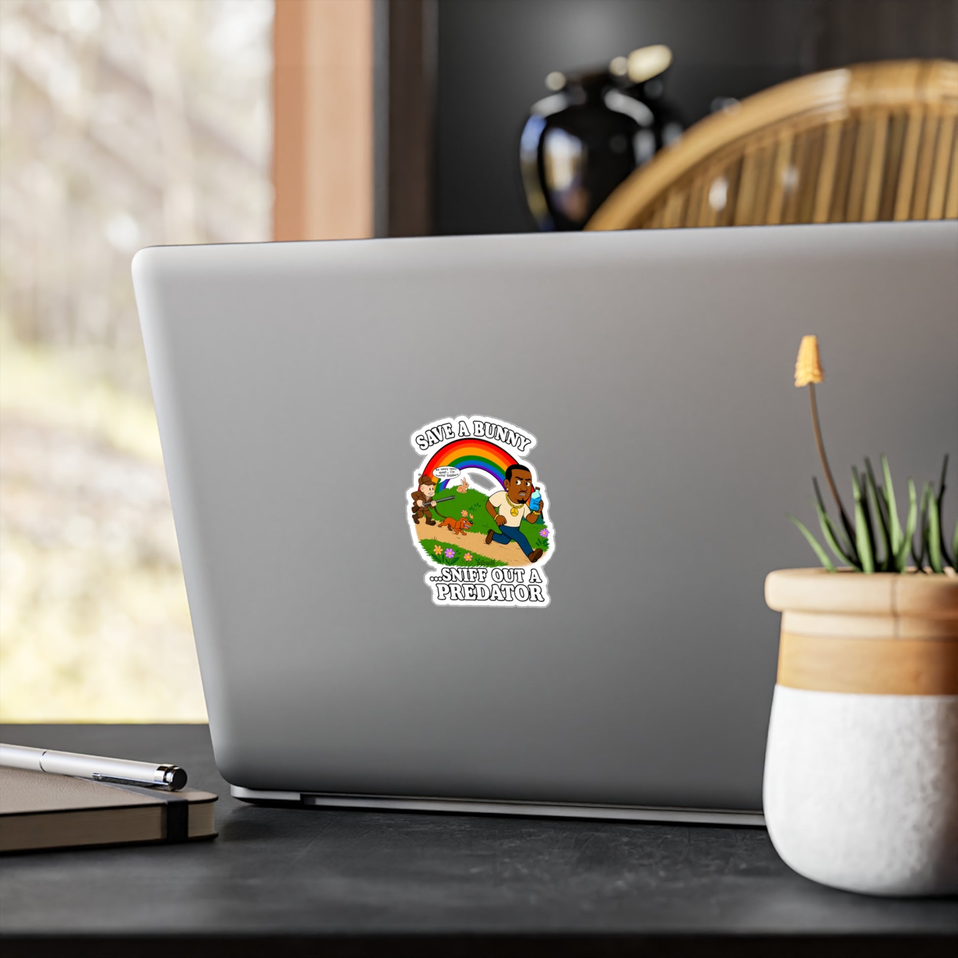 Huntin’ Diddlers: The Bunny Protection Act, Vinyl Decals for Chaos