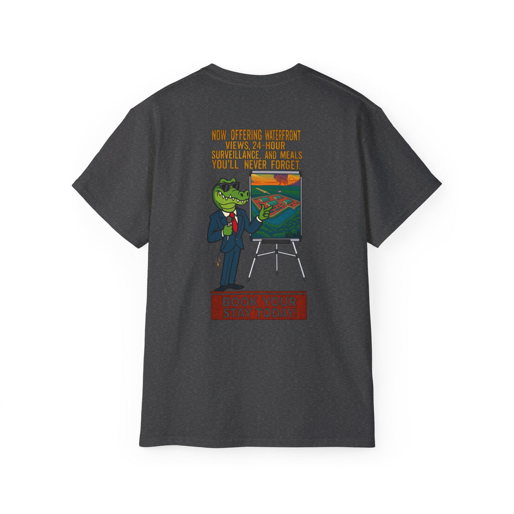 Survival Realty – Free Housing, No Freedom, Unisex Ultra Cotton Tee