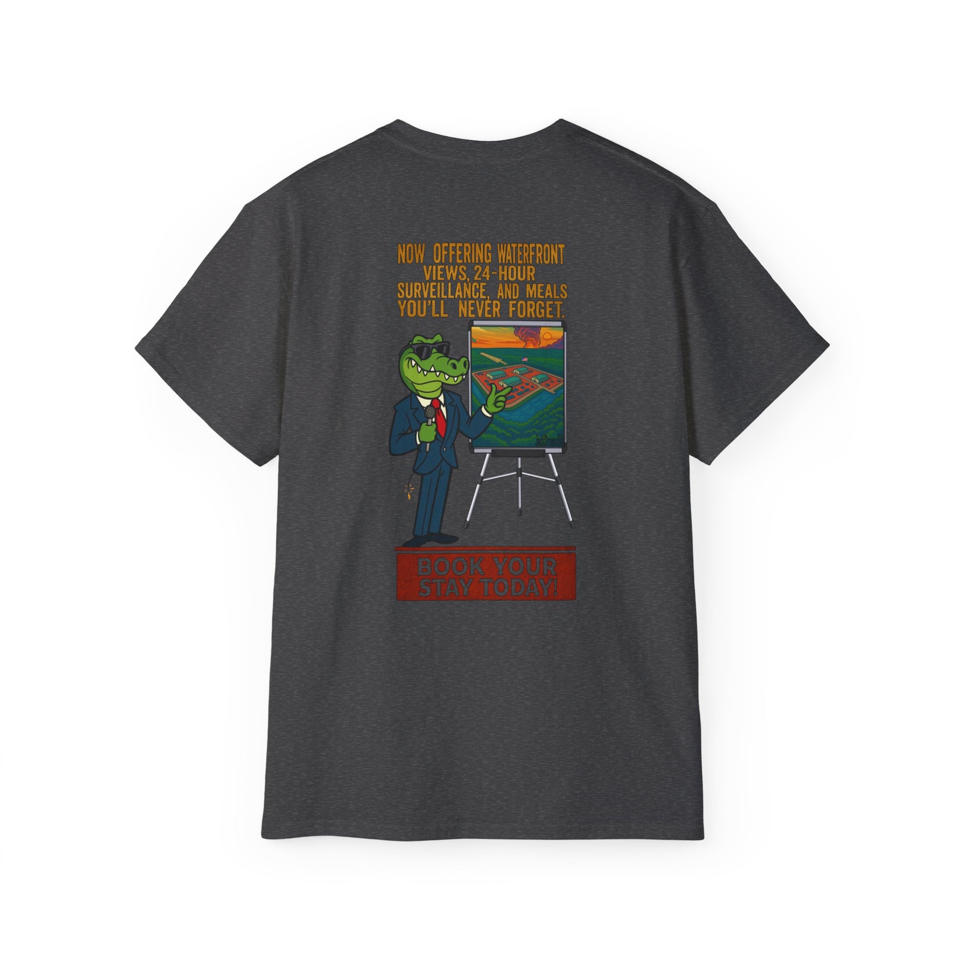 Survival Realty – Free Housing, No Freedom, Unisex Ultra Cotton Tee