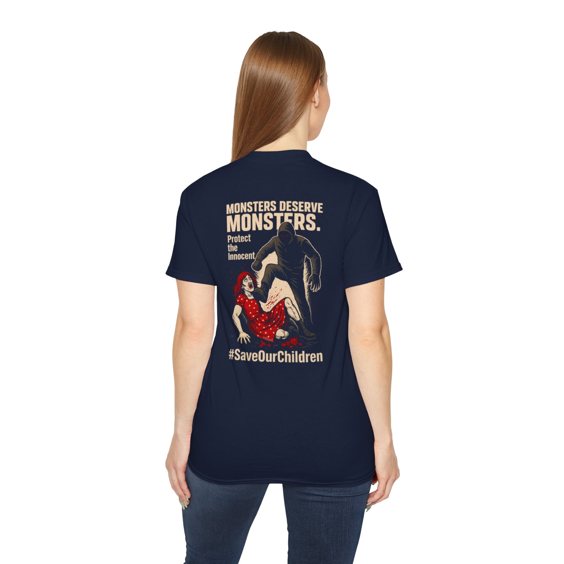 Pedo Hunting Now – Monsters Deserve Monsters, Unisex Tee