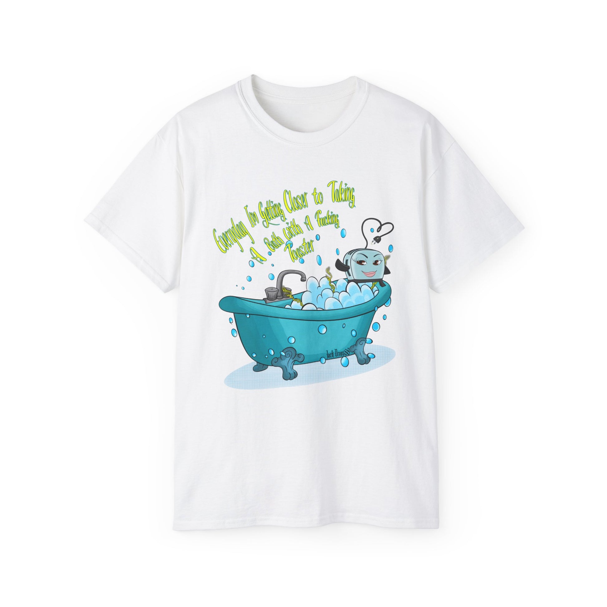 Relaxing Bathtub Tee - Perfect for Cozy Nights, Gift for Bath Lovers, Homewear, Feel Good Apparel, Fun Gift Idea