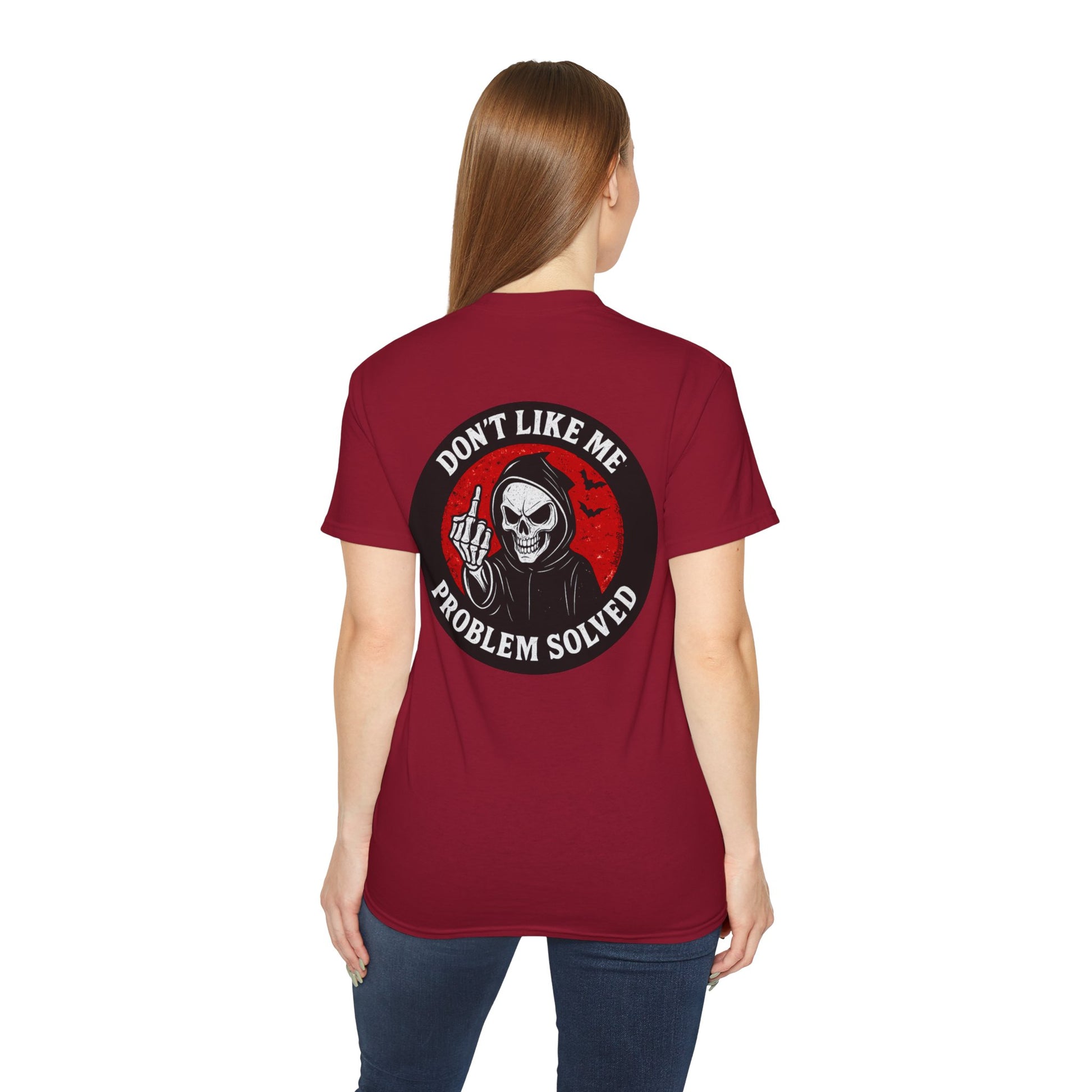 Reaper Attitude – Don’t Like Me, Problem Solved, Unisex Tee