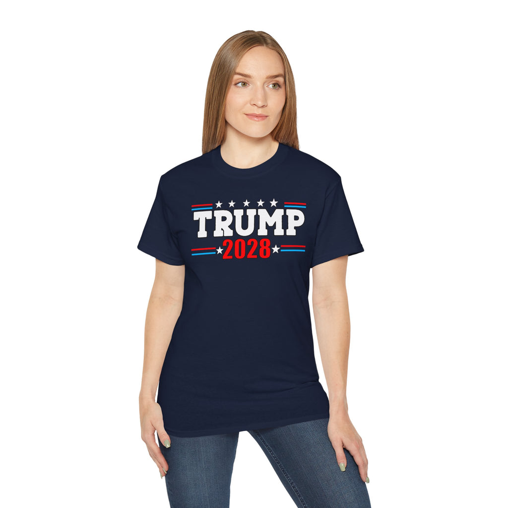 Trump 2028 Election Campaign Patriotic, Unisex T-Shirt