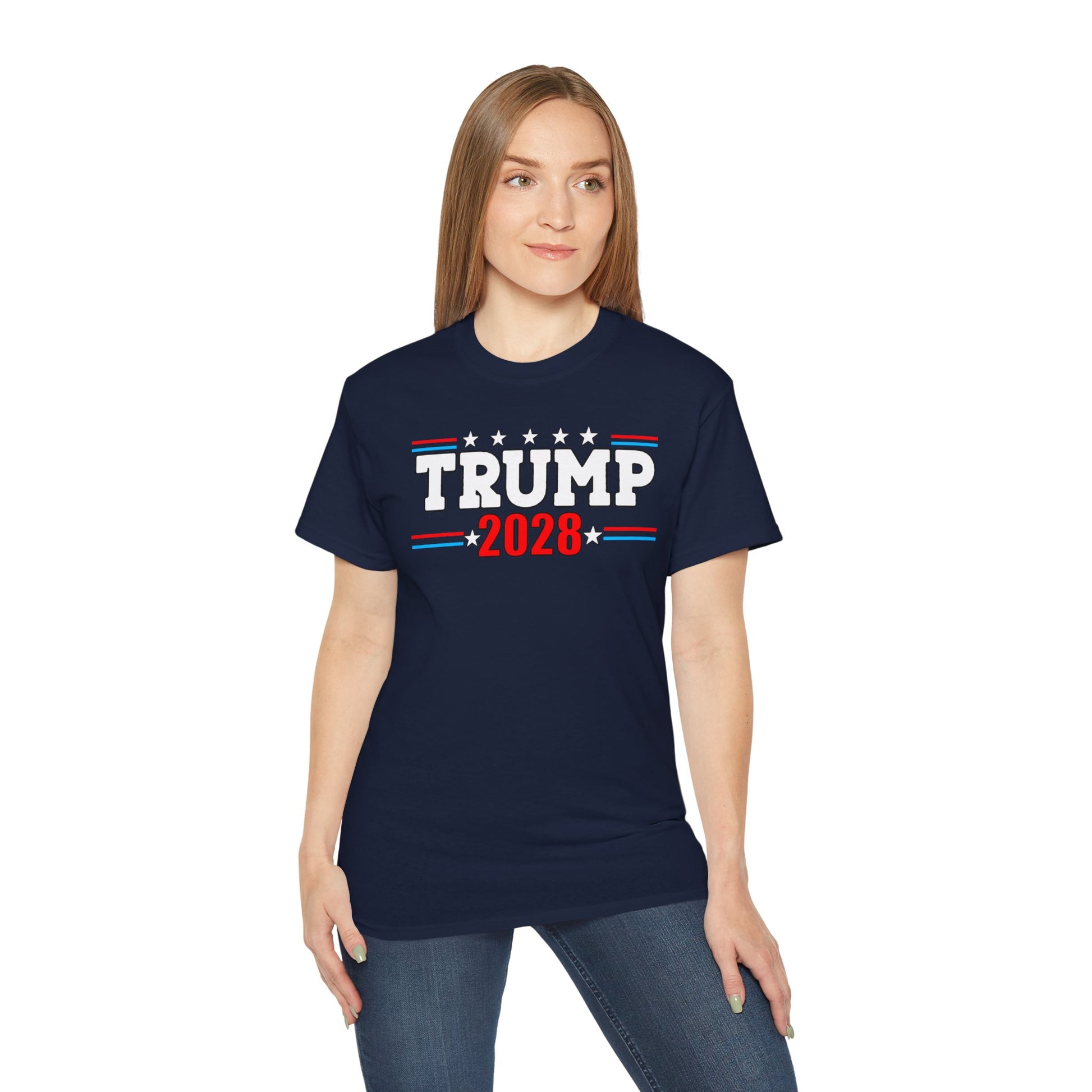 Trump 2028 Election Campaign Patriotic, Unisex T-Shirt