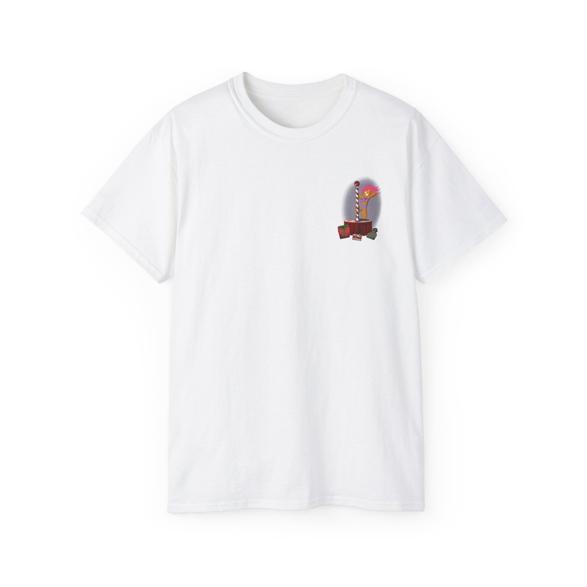 🎄 Ho Ho Ho Gingerbread Strippers – Naughty Holiday Pole Dance, Unisex Cotton T-Shirt